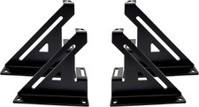 Steel 2 Amp Amplifier Rack Coated by Black Powder Used for Car Audio