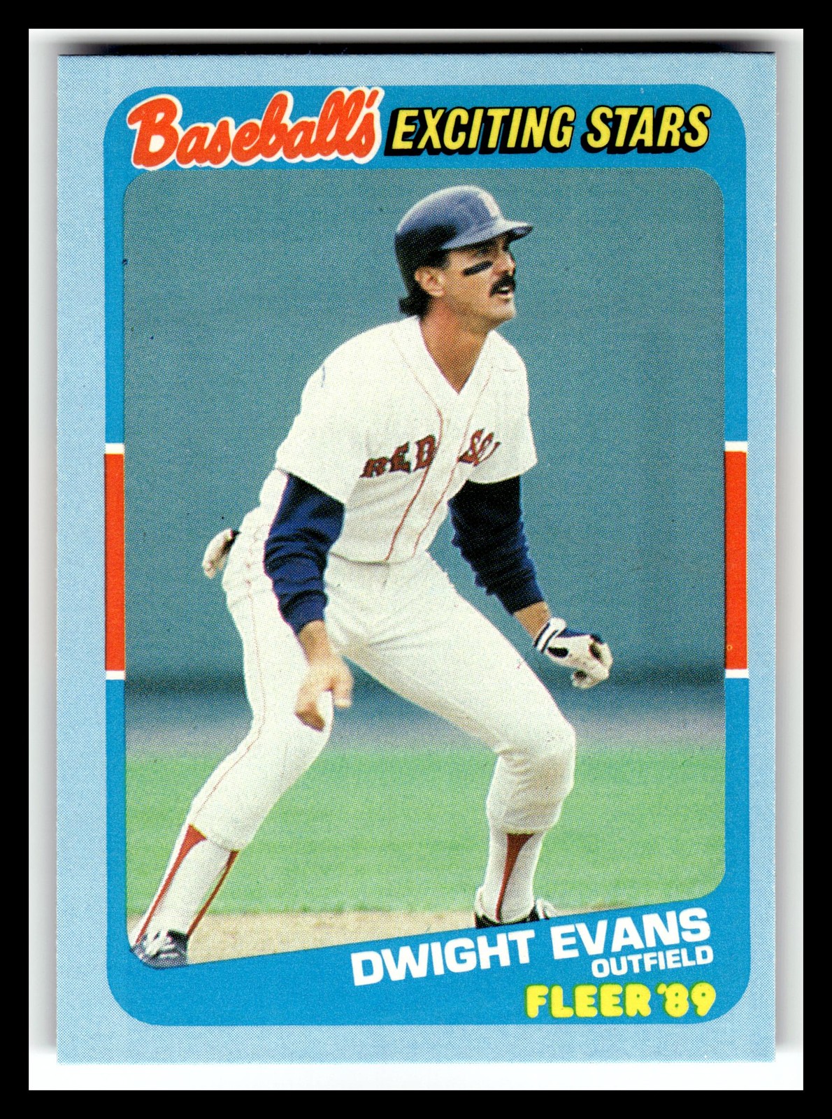 1989 Fleer Baseball's Exciting Stars #12 Dwight Evans