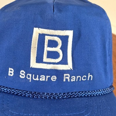Square B Ranch Snapback hat Baseball cap