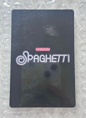 LE SSERAFIM YUNJIN SPAGHETTI M2U Photocard PC Photo card