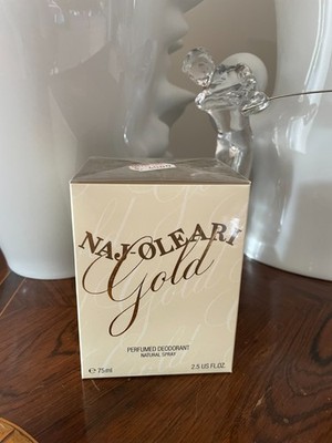 Naj-Oleari Gold Parfüm Deodorant 75 ml - Vintage - Selten - Versiegelt