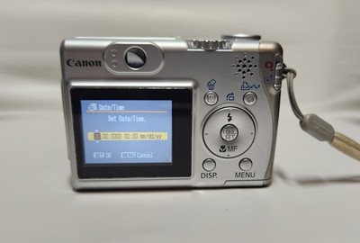 Canon PowerShot A530 5.0MP Digital Camera Silver 4x Optical Zoom