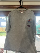 Vtg Disney Store Goofy USA Made Shirt XL Embroidered pocket shirt