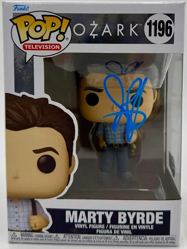 Jason Bateman Signed Funko Pop #1196 (Ozark) - Beckett COA