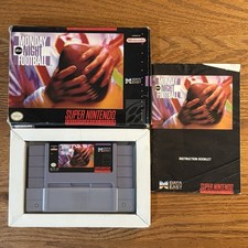 ABC Monday Night Football (Super Nintendo, 1993), CIB, Tested