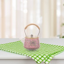 Teiera ceramica in stile cinese in porcellana tè teatro teatro teatro