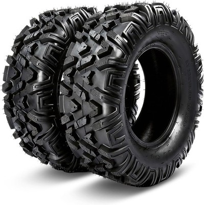 ATV/UTV Tires 22x10-10 All-Terrain Mud Tires 22x10x10 4-Ply Tubeless Set of 2