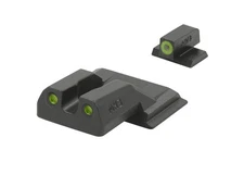 MEPROLIGHT Hyper-Bright Night Sight Set for S&W M&P Shield - Green Ring/Green