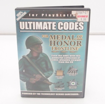 Ultimate Codes For Medal of Honor: Frontline (For PlayStation 2, PS2) 