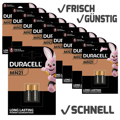 DURACELL Batterie 12V A23 23A LR23A MN21 V23GA 2er MN 21 Auswahl