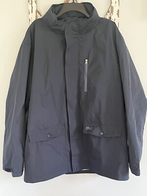 Atlas For Men Jacket Blue Size 2XL Water Repellent Windbreaker EUC