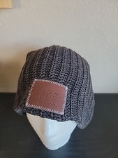 Love Your Melon Black Knit Beanie Hat