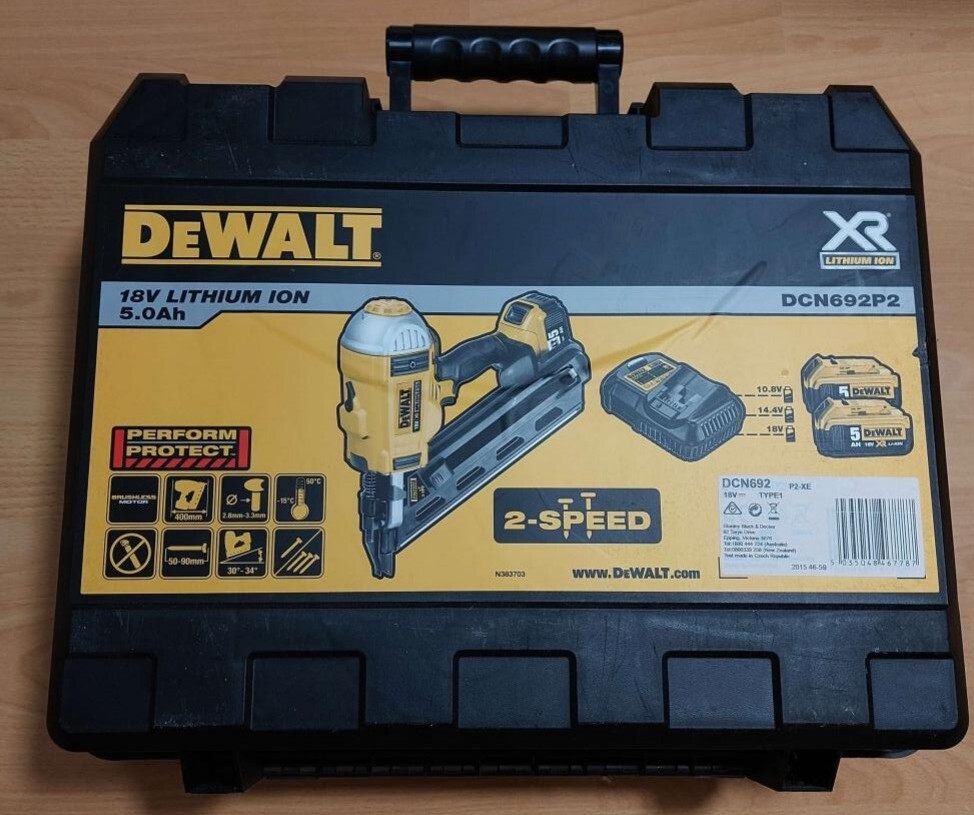 Dewalt Framing Nailer 18V 2Speed DCN692P2XE Kit eBay