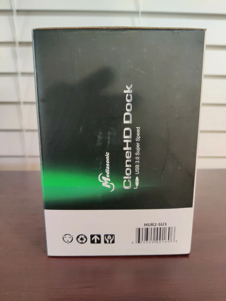 Mediasonic USB 3.0 Super Speed CloneHD Dock HUR2-SU3 Hard Drive SATA HDD NEW.BOX - Image 4 of 4