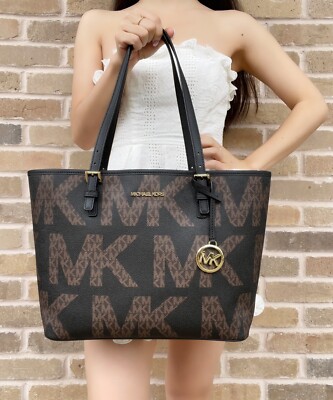 jet set travel logo tote