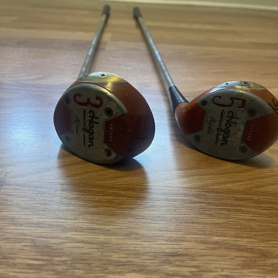 Ben Hogan APEX Driver- 3,5 Wood-2Wood Set Stiff Flex Apex 2 Steel Shafts MRH - Image 2 of 4