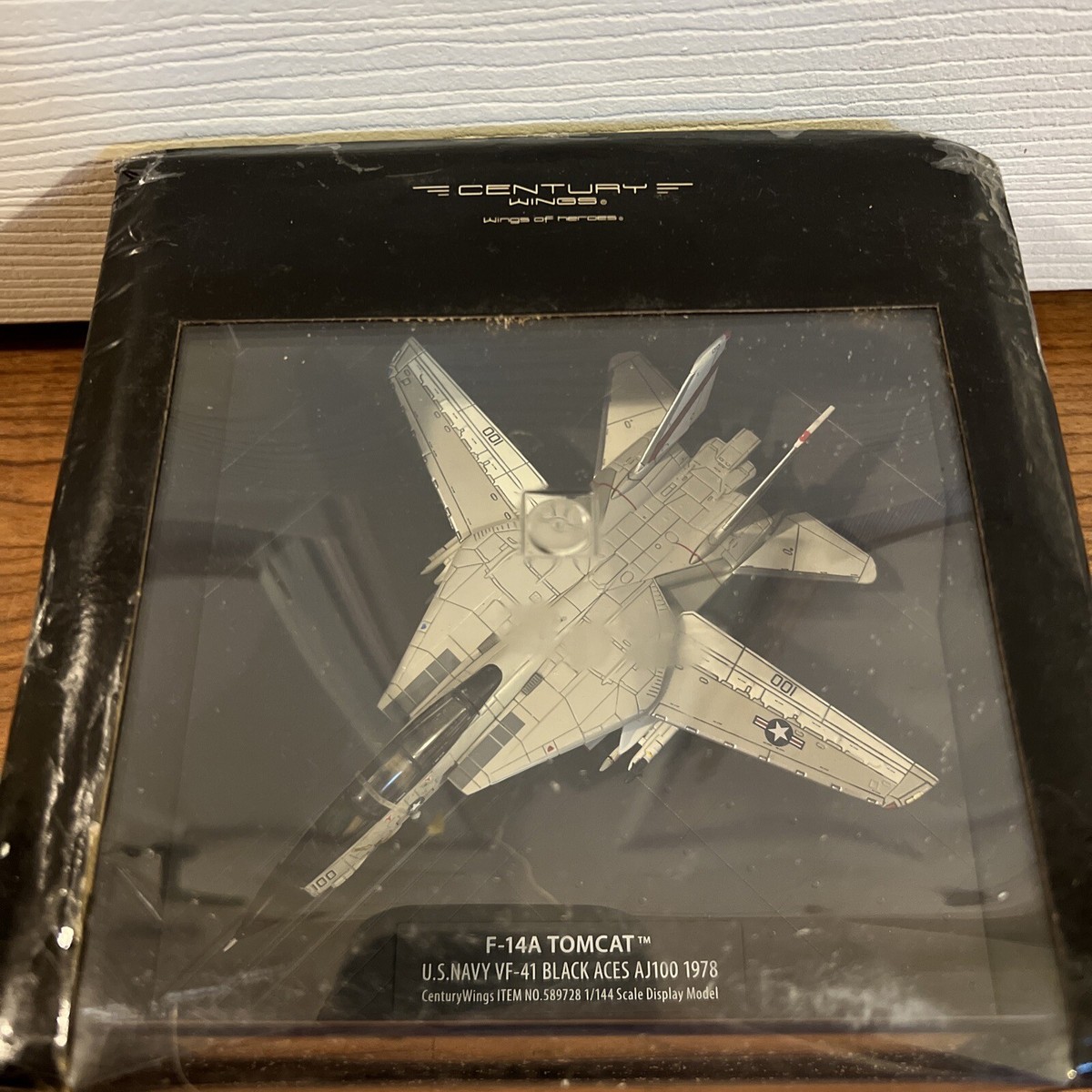 センチュリーウイングス F-14A TOMCAT VF-41 1/144 Century Wings 588684 - F-14 Tomcat Diecast Model, USN VF-41