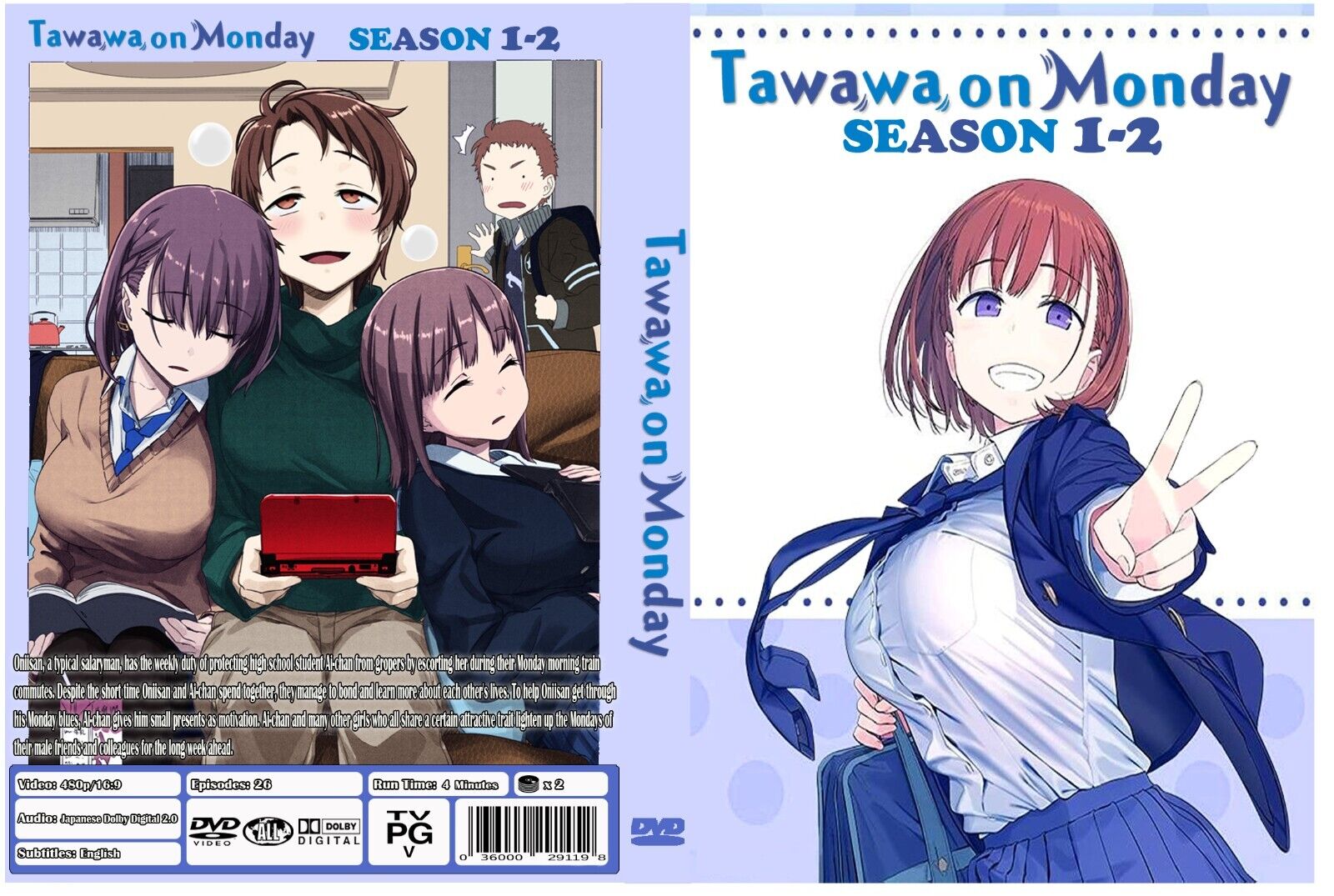 Tawawa On Monday 2 (Blu-ray, 2021, 1 Disc) for sale online