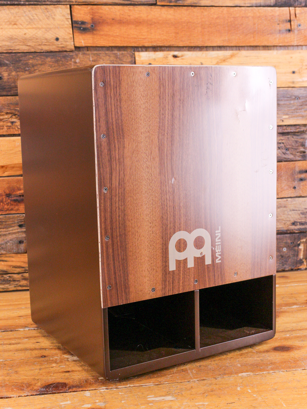 MEINL Subwoofer Jumbo Bass Cajon Walnut Frontplate DENT eBay