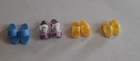 Vintage Skipper Barbie Doll Slippers Slip On ~ 4 pairs