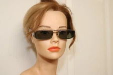 Versace Jeweled Sunglasses Men/Women Clip On Lenses $600+ Sun Glasses