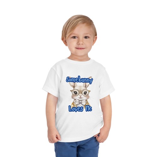 Cute Toddler Tee with Bunny Design, Easter Gift, Kids Casual Wear, Spring - Picture 6 of 43