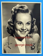 SONJA HENIE - PHOTOGRAPH - AUTOGRAPH - BUD WESTMORE - OLYMPIC ICE SKATER 