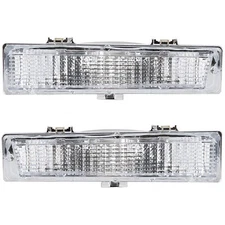 Front Pair Turn Signal Light Assembly For 1981-1988 Chevrolet Monte Carlo SS