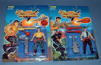 Cadillacs & Dinosaurs: (2) Jack Tenrec Action Figures - 1993 - Tyco - Cadillacs & Dinosaurs: (2) Jack Tenrec Action Figures - 1993 - Tyco -