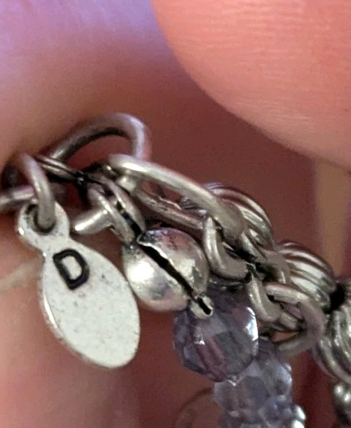 Premier Designs Blue Beaded Statement Necklace + … - image 4