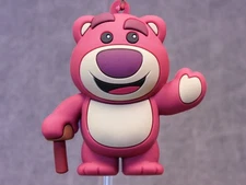 Toy Story NEW * Lotso Clip * Blind Bag Series 67 Key Chain Anniversary Monogram