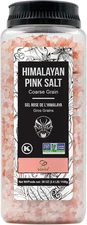 Himalayan Salt, Coarse Grain, 39Oz (2.4 Pound), Non-Gmo Himalayan Pink Salt, Kos