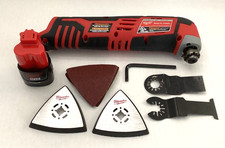 Milwaukee 2426-20 M12 Lithium Ion Cordless Oscillating Multi-Tool w/ Battery