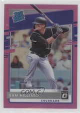 2020 Panini Donruss Optic Rated Rookies Retail Pink Prizm Sam Hilliard #46 0iz5