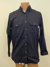 Tyndale Men's Long Sleeve FR Flame Resistant Button Down Work Shirt Sz L NWT