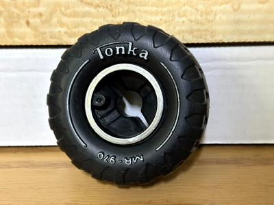 #ad #ad 1970s TONKA MIGHTY JEEP BRONCO MR 970 SPARE WHEEL TIRE GREAT CLEAN CONDITION $8.50