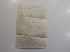 Civil War Letter 1863 13th Kentucky Anniversary Of Death Chaplain Antique Paper