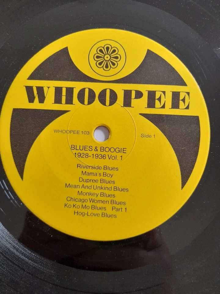 Blues & Boogie - Blues & Boogie 1928-1936 Vol.1 (Whoopee 103) Vinyl LP - Image 3 of 4