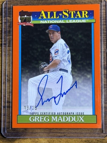 2026 Topps Series 1 Greg Maddux Red Foil (RAW)