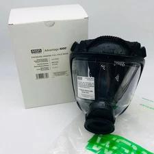 MSA 10075909 Full Face Mask Pressure Demand Facepiece Sz Medium PD HYCR 4000