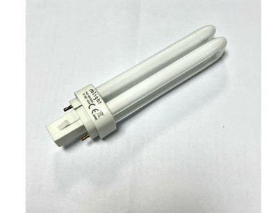 Kompakt -Leuchtstofflampe G24D 18W/827/ 2 Pin 1.210lm / warmweiß (3000K)