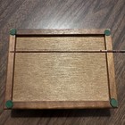 Antique Car Playing Card Box 1985 Wood Box with Metal  Model T Car Vintage — photo 3