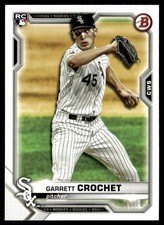 2021 Bowman Garrett Crochet Rookie Chicago White Sox #47