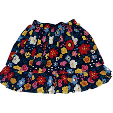 NEW NWT Hanna Andersson Ruffle Tiered Flower Skirt 160 14 16