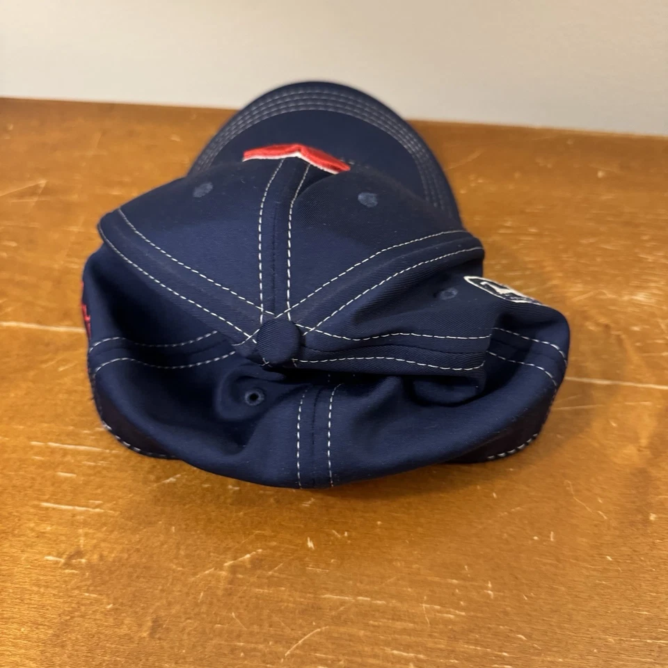 Sombrero ajustado de golf Black Clover Live Lucky para hombre azul talla pequeña - ajuste flexible mediano Foto 2 de 4