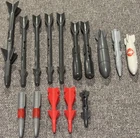 Vintage 1980's Action Figure Accessories GI Joe Rockets And Missiles Lot