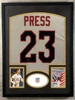 Christen Press Signed Jersey Framed W/ RSA COA United States Soccer USA White