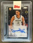2025-26 Topps Chrome Dylan Harper Auto Autograph RC #TCAR-DH Spurs Rookie