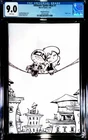 ULTIMATE SPIDER-MAN #1 MARVEL COMICS YOUNG SKETCH VIRGIN COVER GRADED CGC 9.0