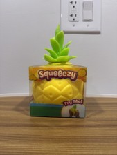 Viral Sunny Days Squeezy Pineapple , Squishy Toy, Stress Relief Sensory Fun